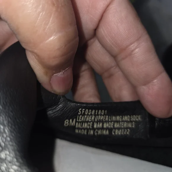 Sofft Somers II Black Slip-On Leather Flats with White Platform Sole. Size 8 - Picture 6 of 9